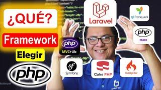 ¿Qué framework php debes de elegir para programar?