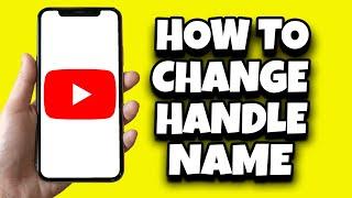 How To Change Your YouTube Handle Name Before 14 Days (Easy)