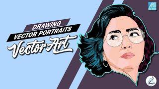 Drawing Vector Portraits With Affinity Designer  | Portrait Vector Art