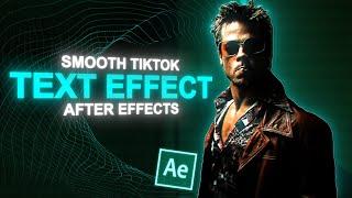 Smooth Text Tutorial I After Effects Guide
