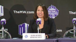 Mountain West Media Days: Commissioner Gloria Nevarez press conference