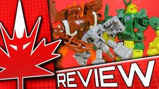  TRANSFORMERS: Legacy United Doom 'N Destruction CHOP SHOP, BARRAGE, & MINOTAURUS | Review #591