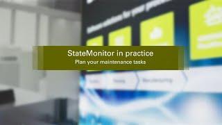 The StateMonitor software: customized maintenance planning improves machine-tool operability