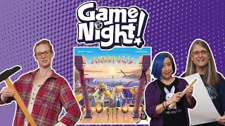 Akropolis - GameNight! Se10 Ep50 - How to Play and Playthrough