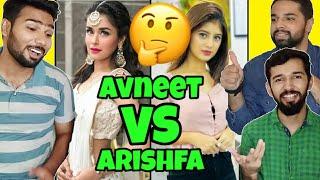 Arishfa Khan VS Avneet Kaur | TikTok Battle |
