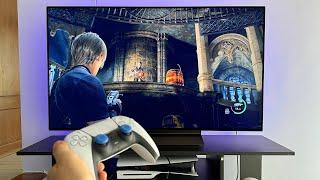 Resident  Evil 4 Remake PS5 Slim Gameplay 4K 60 Fps Hdr | LG OLED C4 (Best Oled Gaming TV)