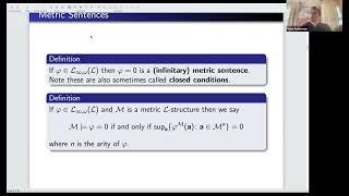 LUW 2022.6:  Nate Ackermann - Encoding Complete Metric Structures by Classical Structures