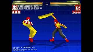 MUGEN Team Strange clown VS Team The melancholy