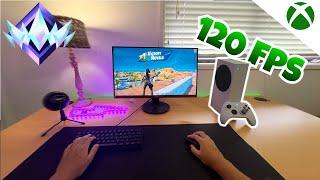 Fortnite Reload on Xbox Series S | Keyboard and Mouse Gameplay | POV Handcam | 120 FPS