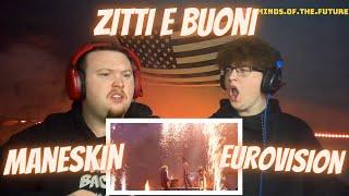 Måneskin - Zitti E Buoni - Italy  - Grand Final - Eurovision 2021 | Reaction!!