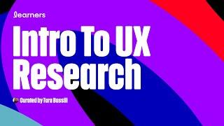 Intro to UX Research Day 2