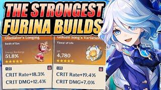 Reviewing YOUR BEST FURINA BUILDS (F2P & WHALE) in Genshin Impact