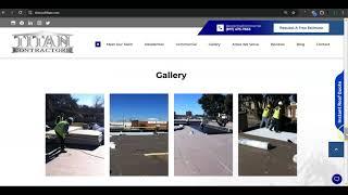 Website Analysis Video for Titan Contractors