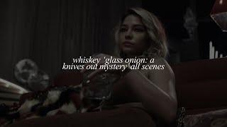 whiskey ‘glass onion: a knives out mystery’ all scenes