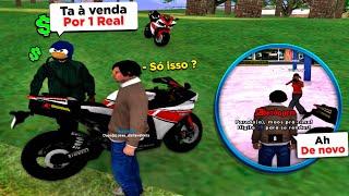 COMPREI ESSA MOTO POR 1 REAL E FIZ 100K COM ELA  GTA SAMP MOBILE/PC