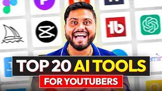 Top 20 Ai Tools and App For YouTuber - Best application for YouTuber