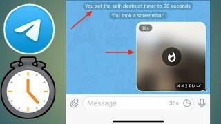 HOW TO SEND EXPIRING PHOTOS ON TELEGRAM (ENGLISH)