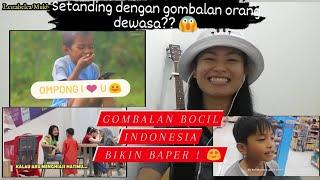 Gombalan maut bocil indonesia || Bikin baper || Si ompong || MALAYSIAN REACTION