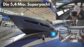 THE 5.4 MILLION € SUPER YACHT: Riva 76 Perseo Super 2023. 4 bedrooms. 60 To. 3.600 HP Finest luxury.