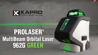 Kapro 962G Indoor / Outdoor Green Beam Multi Orbital laser