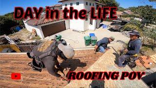 POV Day in the life of a roofer!  Roofing is what i do best!