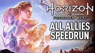 Horizon Forbidden West All Allies Speedrun