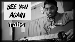 See You Again - Wiz Khalifa FAST AND FURIOUS Guitar Tutorial TABS | Cover by Somnath