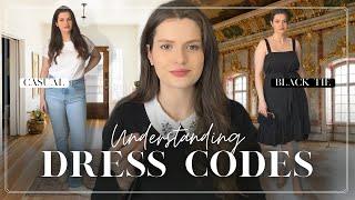 DECODING DRESS CODES FOR WOMEN | How to Dress for Different Types of Dress Codes