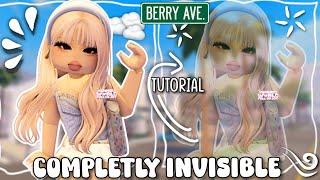 HOW TO BE **COMPLETELY INVISIBLE** IN BERRY AVENUE 