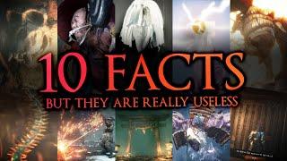 SEKIRO- Top 10 useless FACTS that will waste your time...