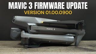 DJI Mavic 3 Firmware Update NEW FEATURES v01.00.0900