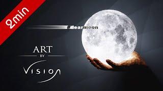 #dearMoon Project | Digital ART | Low Poly Speed Art Presentation | Adobe Illustrator 2020