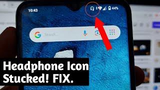 How to Remove Headphone Symbol 2024 | earphone mode off | earphone mode ko Kaise hataye