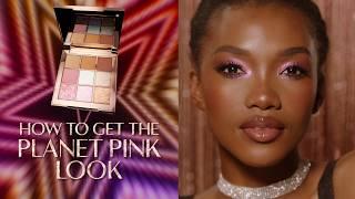 How to Get The Planet Pink Party Makeup Look: Beautyverse Palette Tutorials | Charlotte Tilbury