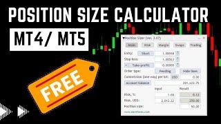 Free Position Size/ Risk calculator in 5 minutes. (2024)