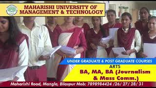 Maharishi University of Management & Technology Bilaspur Admission Open 2022-23