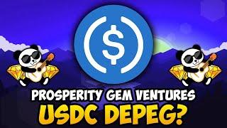 PGV - USDC DEPEG? CLAIMS PAUSED (PROSPERITY GEM VENTURES CRYPTO UPDATES & NEWS)