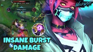 WILD RIDT AKALI : ULTRA BROKEN BUILD | WILD RIFT AKALI BUILD & RUNES | WILD RIFT AKALI GUIDE