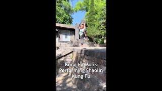 Kung Fu Monk Performing ｜Shaolin Kung Fu