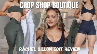 CROP SHOP BOUTIQUE Rachel Dillon Edit Collection Try-on haul & review | CSB 2023 activewear leggings
