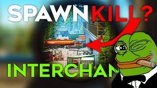 THE BEST SPAWN KILL SPOTS FOR INTERCHANGE ON TARKOV!