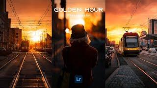 GOLDEN HOUR Photography Presets - Lightroom Mobile Preset Free DNG | Golden Hour Photography Presets