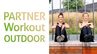 Partner Workout OUTDOOR  - einfach mitmachen // The e/c way