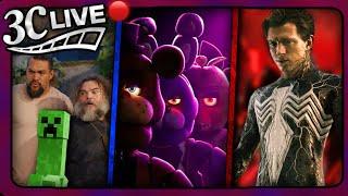 3C Live - Minecraft Movie Tease, FNAF 2 Release Date, Spider-Man Updates