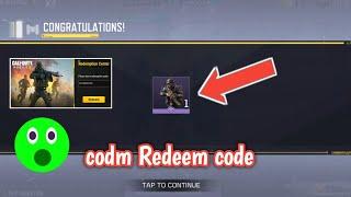 Working call Of duty Mobile Redeem code 2024 | cod Mobile Redeem code | codm Redeem code