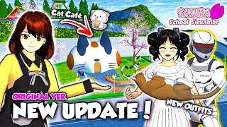 NEW UPDATE! NEW CAT CAFÉ!  SAKURA School Simulator