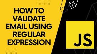 Validate email using regular expression in JavaScript