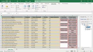 Managing Tasks Using Smart View