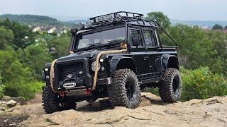 RC 1/10 Scale | Land Rover Defender D110 Pickup | Boom Racing BRX02 | 19012024