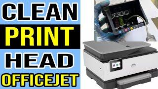 How to Manually Clean Printhead on HP Officejet Printers All Models